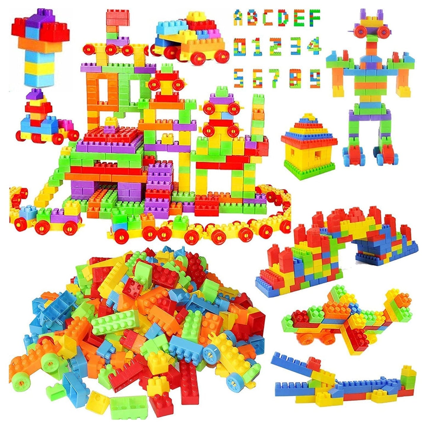 3915 200 Pc Train Blocks Toy used in all kinds of household and official places specially for kids and children for their playing and enjoying purposes.