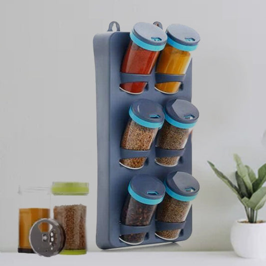 2574 Space Saver Spice Rack  6 Piece Spice Set  (Plastic) 