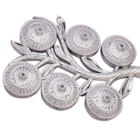 2238 Multipurpose Decorative 6 Storage Tree Shape Mukhwas Dani/Serving Tray 