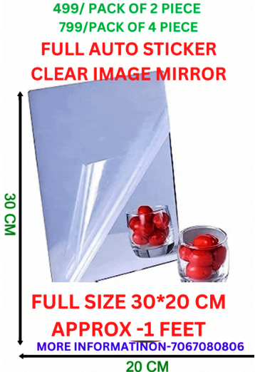 FREE SHIPING 3D Mirror Self-Adhesive Transform Your Walls: Shatterproof 3D Mirror Tiles with Style(PACK OF 2 PIECE )100% Safe delivery