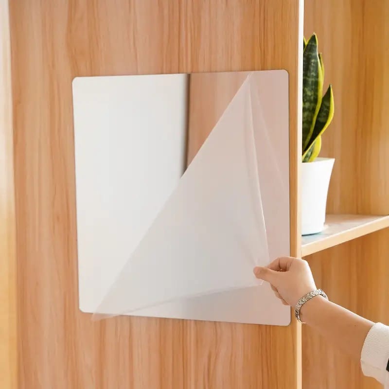 FREE SHIPING 3D Mirror Self-Adhesive Transform Your Walls: Shatterproof 3D Mirror Tiles with Style(PACK OF 2 PIECE )100% Safe delivery